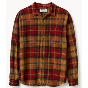 Old Navy Red Plaid Flannel Shirt | Size XXL